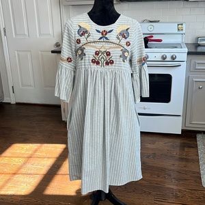 Orange Creek Modest Boho Dress Size Small